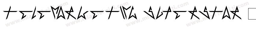 Telemarketing Superstar字体转换